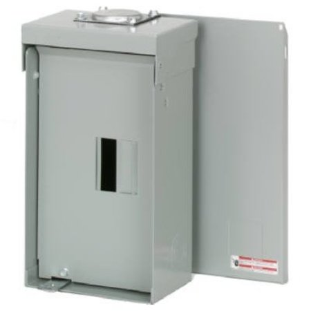 EATON Load Center, BR, 2 Spaces, 70A, 120/240V, Main Lug, 1 Phase BR24L70RP